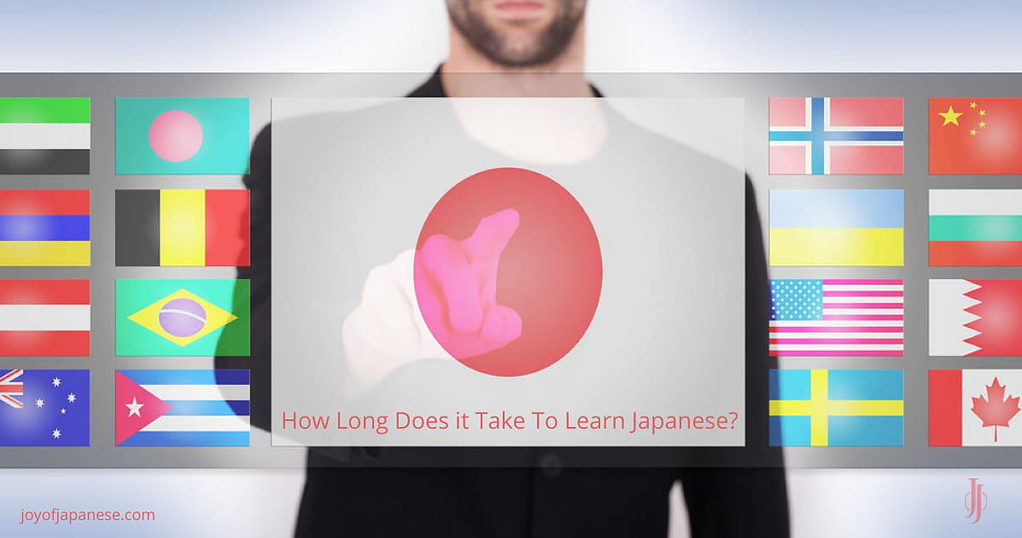 How long it takes to learn Japanese