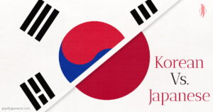 Differences between Korean and Japanese